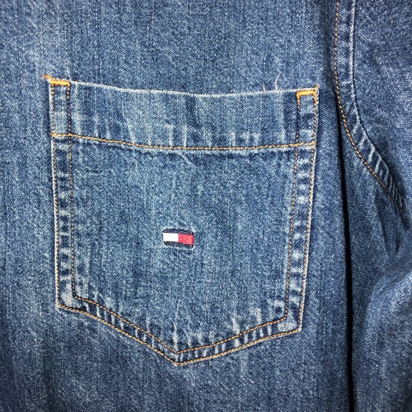 Vintage Tommy Hilfiger denim button down - Picture 2 of 8